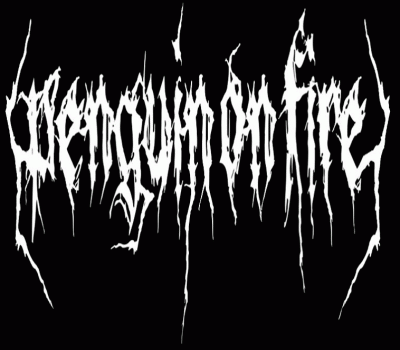 logo Penguin On Fire